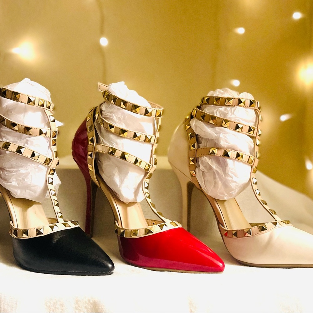 Heels 3 colors size 8